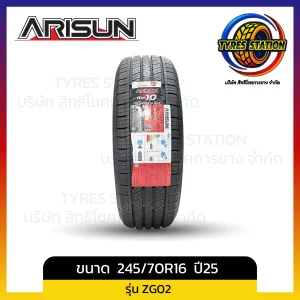ยางรถยนต์ ARISUN / ขนาด 245/70R16 ปี25 / รุ่น ZG02